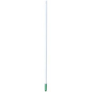Flat Mop Handle Aluminium Green Non-screw 140cm