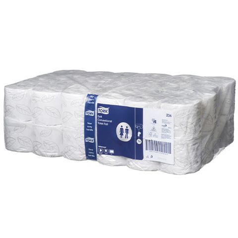 Tork T4 Advanced 2ply Soft Conventional Toilet Rolls Ctn/48 MSD / OT