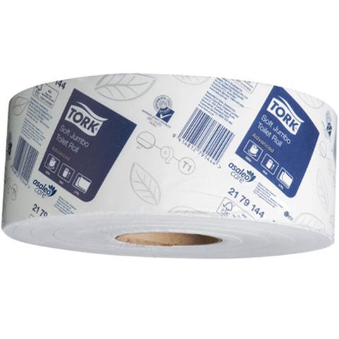 Tork T1 Advanced 2ply Soft Jumbo Toilet Rolls Ctn/6 MSD / OT