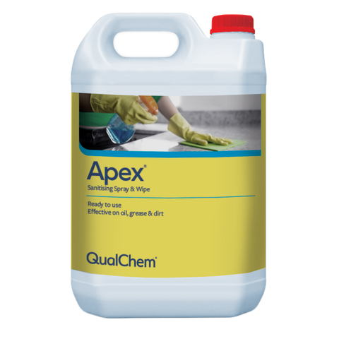 Qualchem APEX C32 Sanitiser Ready-to-Use 5L