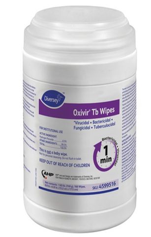 Diversey Oxivir TB Wipes Tub/160 wipes