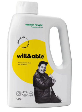 Will & Able Ecodish Powder 1.5kg
