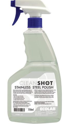 Ecolab Cleanshot Stainless Steel Polish 750ml