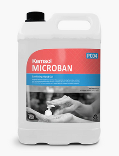 Kemsol Microban Waterless Hand Sanitiser 5L