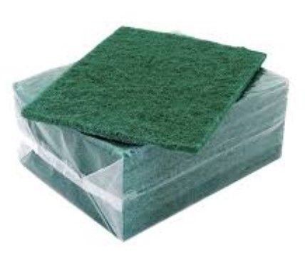 Bastion Scouring Pads Thick Green pkt/10