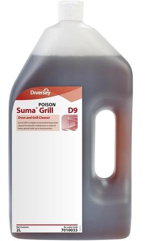 Diversey Suma Grill D9 Oven Cleaner 2L