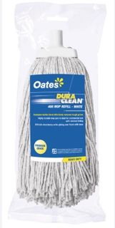 Oates Duraclean Mop 400gm WHITE
