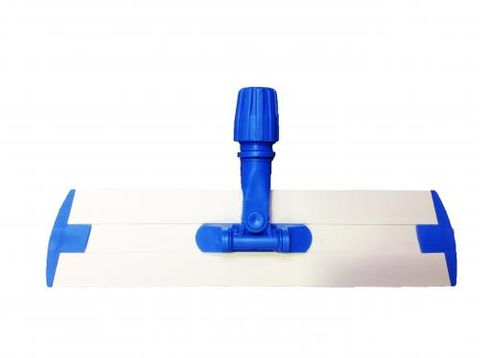 Flat Mop Frame Only Aluminuim 50cm  Blue - Each - 15inch
