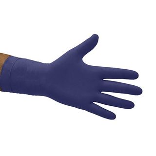 Gloves Latex Blue P/Free Heavy Duty Medium Box/50