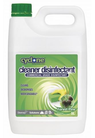 Diversey Cyclone Commercial Grade Cleaner Disinfectant 5L