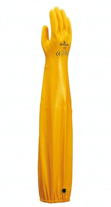 Showa 772 Nitrile Long Arm Chem Gloves