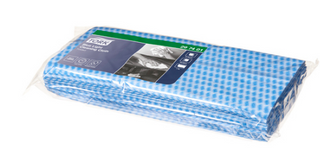 Tork 1ply Blue Cleaning Cloths Pkt/25 (297401)