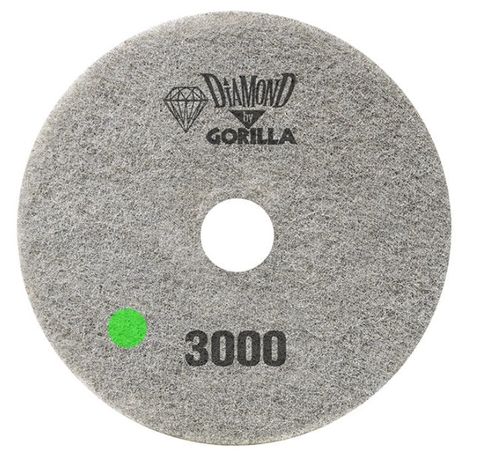 Gorilla Diamond Pad - 3000 Grit Ctn/2