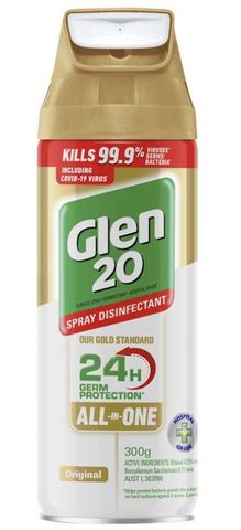 Glen20 Disinfectant Spray 300ml Can