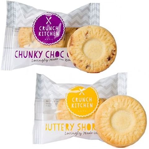 Healthpak Choc Chip & Shortbread Biscuit Twin Packs Ctn/100