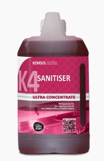 Kemsol K4 Quat Sanitizer 2L Ctn/6