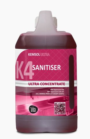 Kemsol K4 Quat Sanitizer 2L Ctn/6