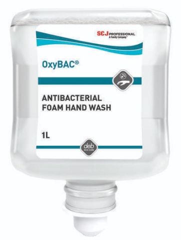 Deb OxyBac Foam Wash Cartridge 1L