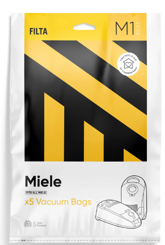MIELE SMS Multi Layered Vacuum Cleaner Bags pkt/5 (F033/16012)