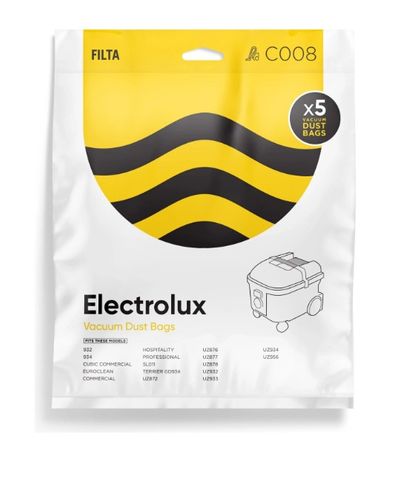 FILTA Dust Bag Elux UZ934 Vacuum Pk/5