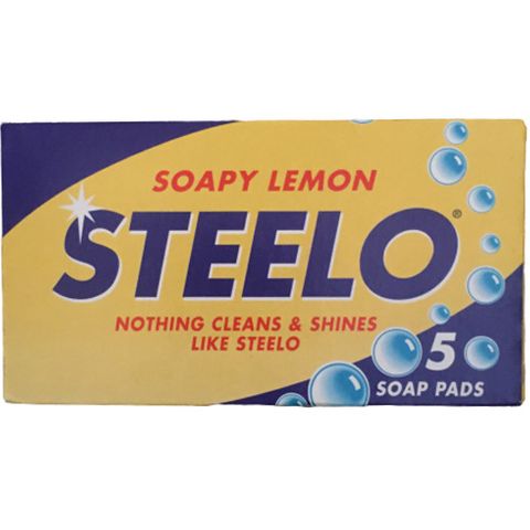 Steelo Soapy Pads Lemon Pk/5