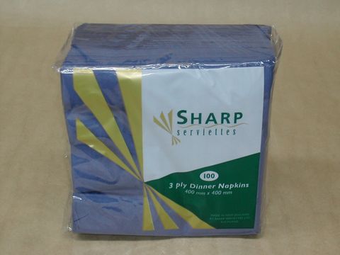 Serviettes 3 Ply Burgundy (SH40/3)