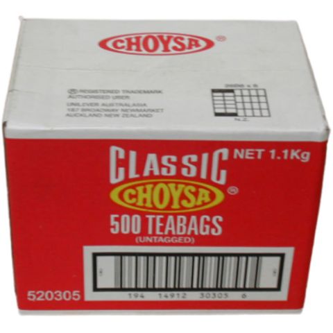 Choysa Tea Bags Pk/500