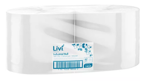 Livi Essentials 4ply Industrial Roll 140m Ctn/2 (1450)
