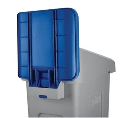 Slim Jim Bin Lid- Blue