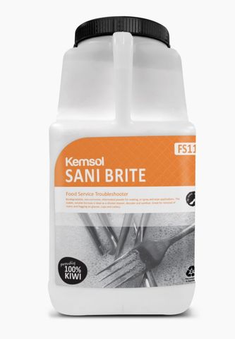 Kemsol Sani Brite Cutlery Soak 4.5 kg