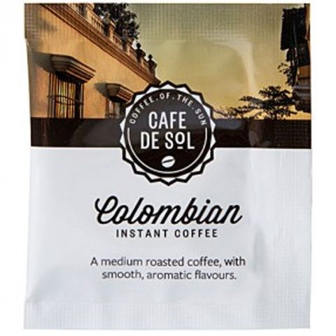 Healthpak Cafe de Sol Columbian Coffee Sachets Ctn/500
