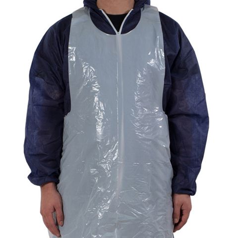 PH White Disposable Aprons Pk/100 (10)