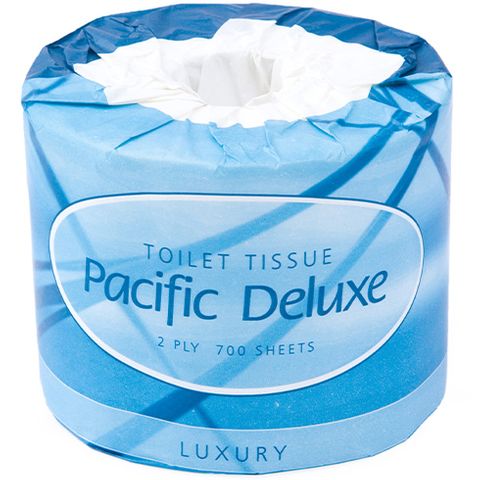 PH Deluxe 2ply Toilet Rolls Wrapped 700 sheets Ctn/48 (D2700)