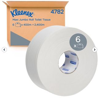 KC Kleenex 2ply Jumbo T/Tissue (4782) 6x400metre rolls