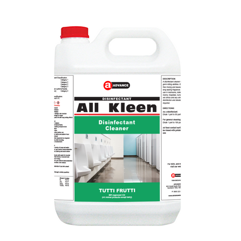 All Kleen Tutti Frutti Cleaner Disinfectant 5L