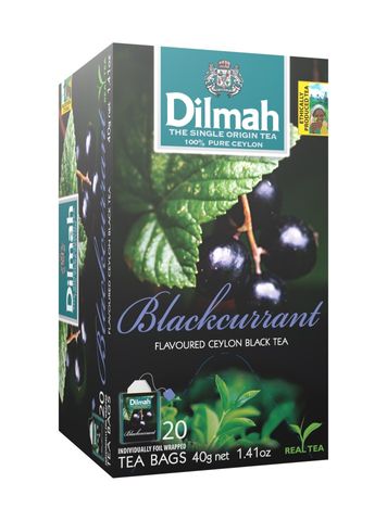 Dilmah Enveloped Blackcurrant Tea Bag 20s