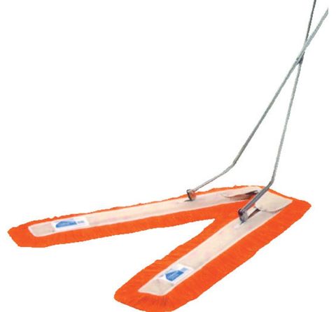 Oates Scissor Dust Mop Orange Complete
