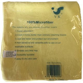 YK Microfibre Cloth Yellow