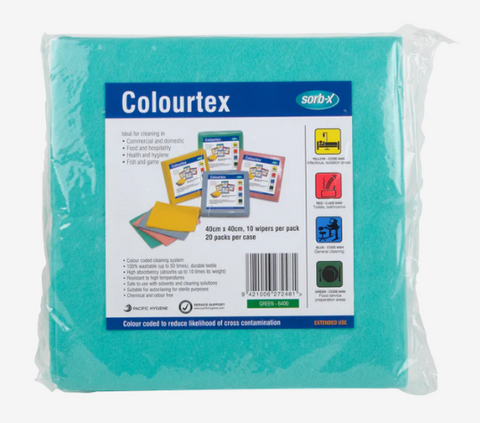 PH Textile Cloths Green Pk/10