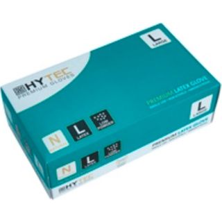 PH Hytec Gloves Latex Low Powder Large&nbsp;Pk/100