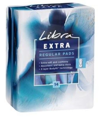 Libra Pad Extra Regular Pads ctn/6