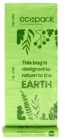 Ecopack Bin Liner 140L Compostable Ctn/100