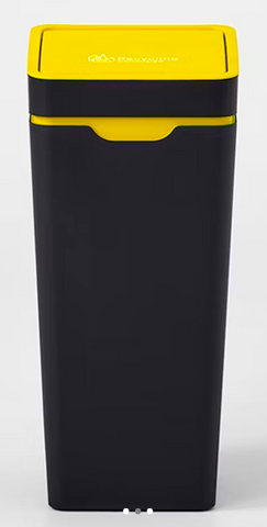 Method Closed Touch Lid Mixed Recycling Yellow 60L