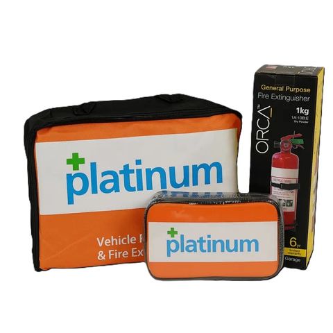 Platinum Vehicle & Fire Extinguisher Firat Aid Kit