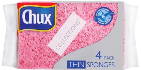 Chux Collection Sponges Thin Assorted Colours