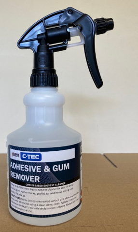 C-Tec Adhesive & Gum Remover 500ml w/Trigger Ctn/8