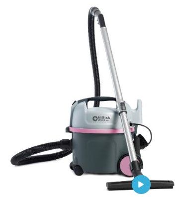 Nilfisk VP300 HEPA Vacuum Cleaner PINK
