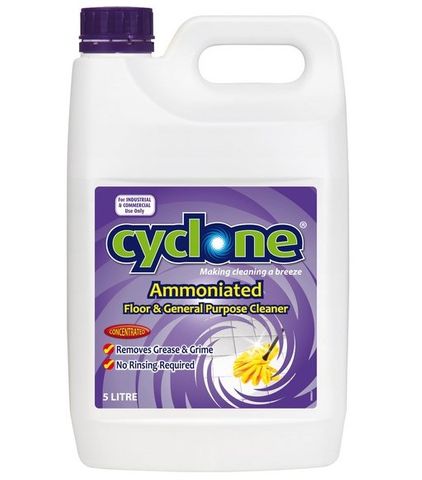 Diversey Cyclone Ammoniated Floor & General Purpose Cleaner 5L