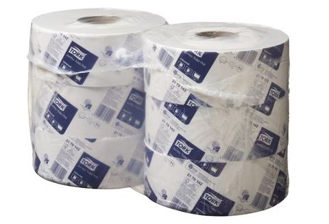 Tork T1 Universal 1ply Jumbo Toilet Rolls Ctn/6 (2179142)