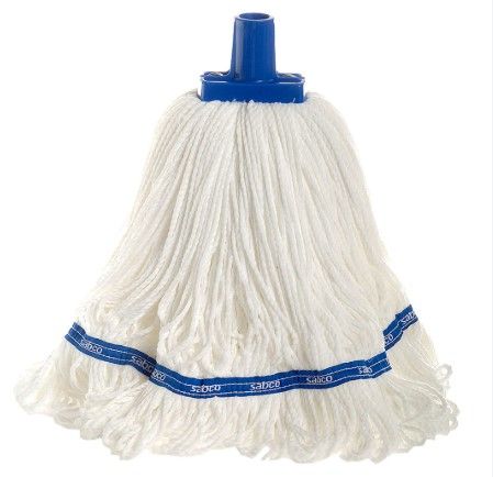 SABCO Microfibre Round Looped Mop Head Blue 350gm
